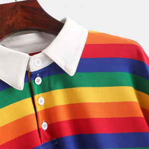 Long Sleeve Rainbow Hoodie